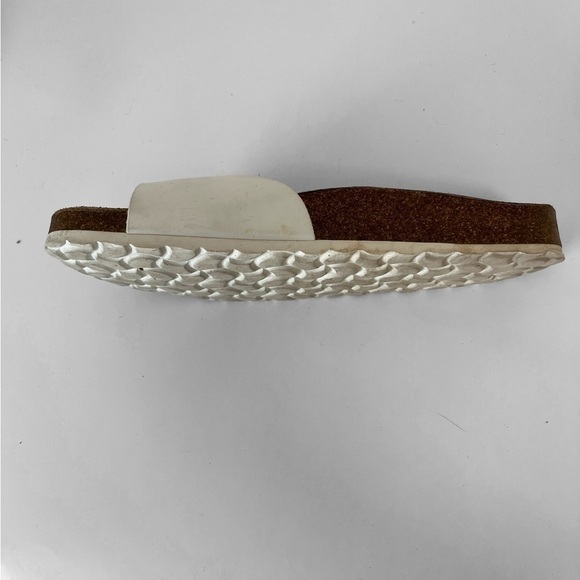 K. Daques “Madrid” Style Sandals in White Leather Size 40 - Picture 9 of 12